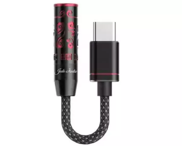 FiiO Kopfhörerverstärker & USB-DAC Jade Audio JIEZI A 3.5 mm Rot