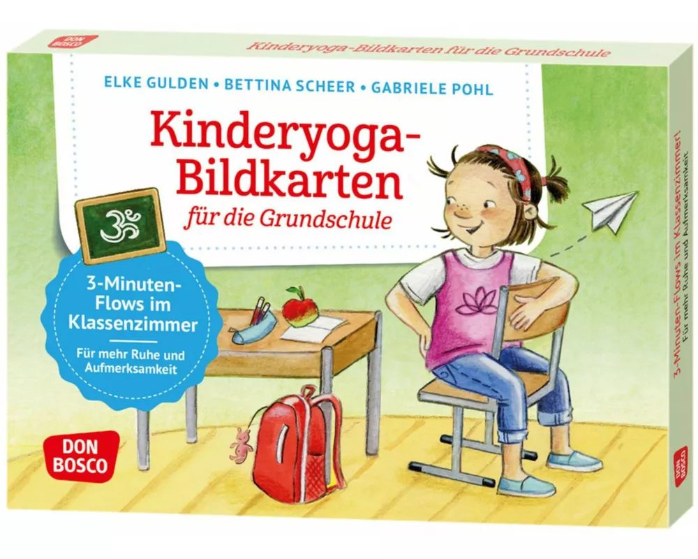 Kinderyoga-Bildkarten für die Grundschule