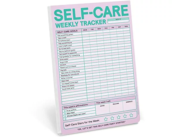 Self-Care Weekly Tracker Pad (Pastel Version)
