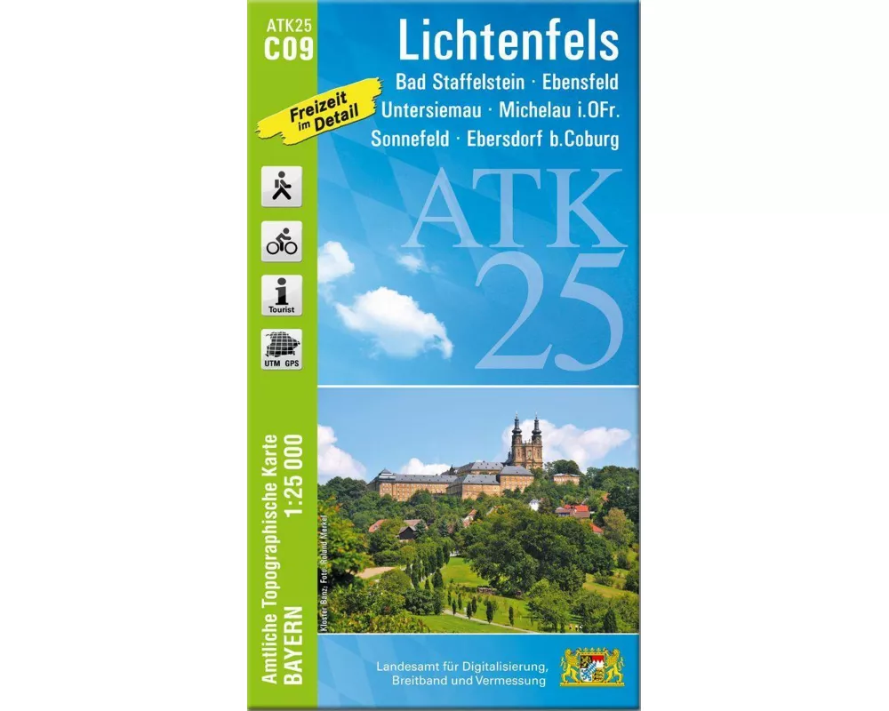 ATK25-C09 Lichtenfels (Amtliche Topographische Karte 1:25000)