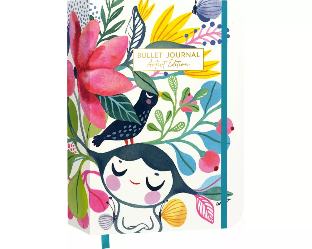 Pocket Bullet Journal Artist Edition „Blooming girl“