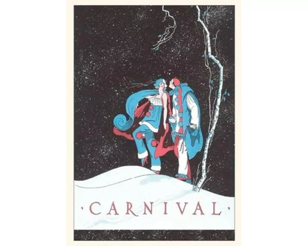 Vintage Journal Carnival Clowns in Universe