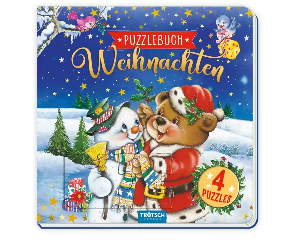 Trötsch Pappenbuch Puzzlebuch Weihnachten