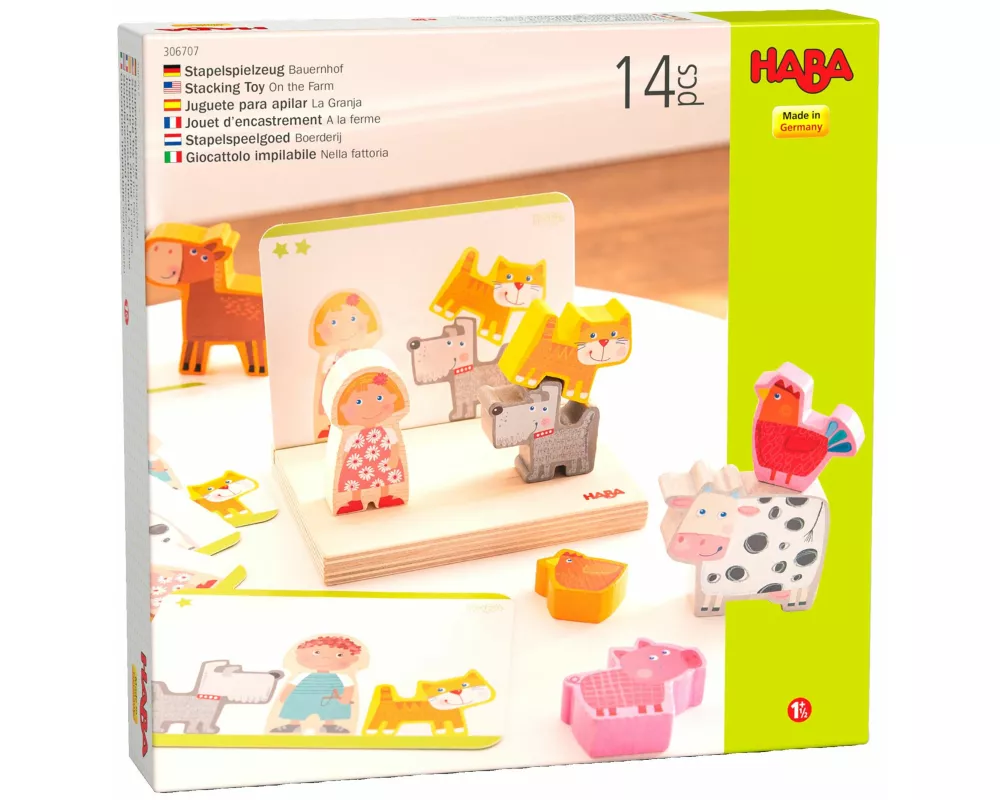 Stapelspielzeug Bauernhof