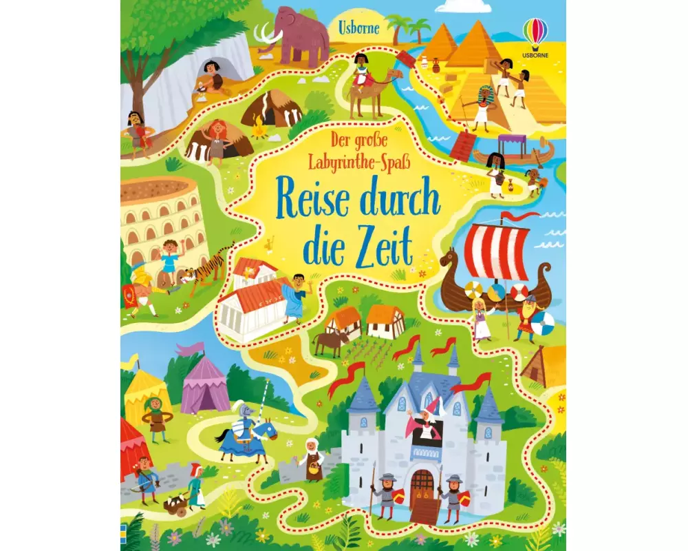 Der große Labyrinthe-Spaß: Reise durch die Zeit
