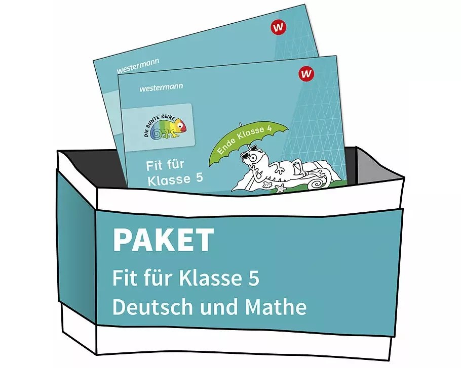 DIE BUNTE REIHE - Deutsch Mathematik. Paket Fit für Klasse 5