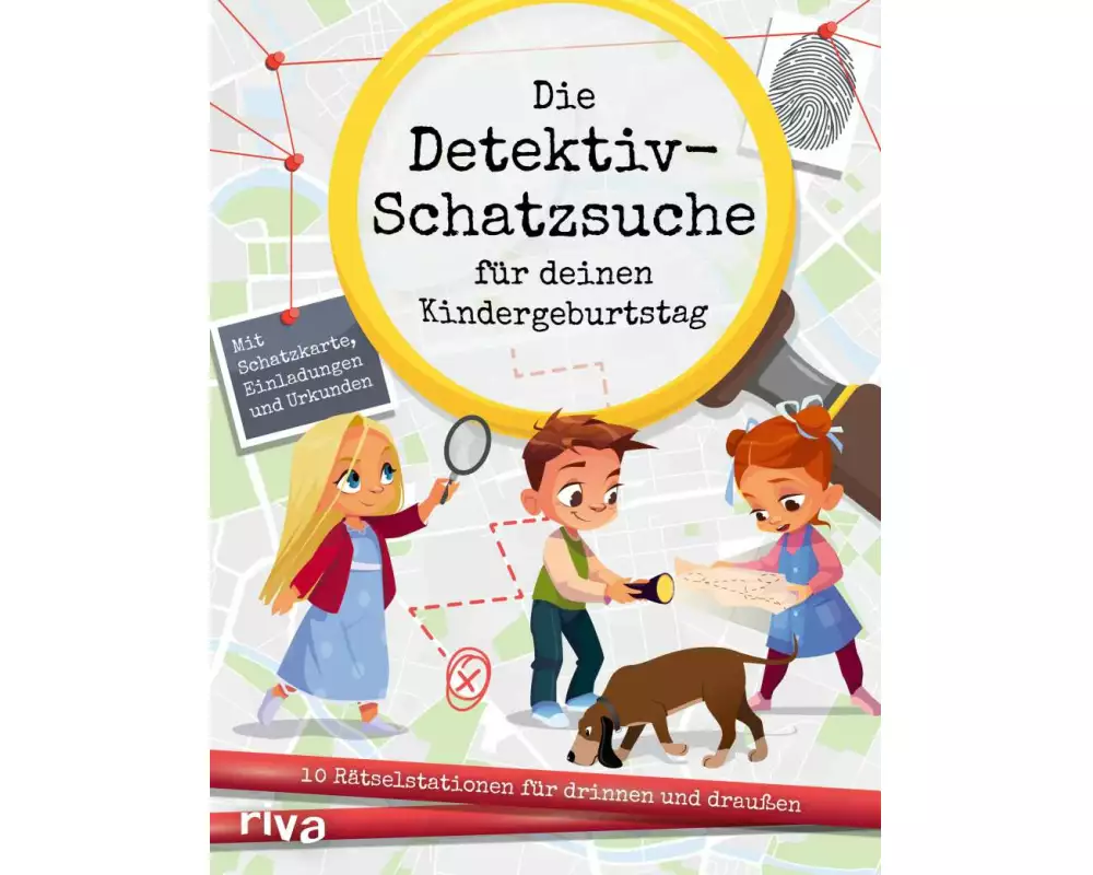 Die Detektiv-Schatzsuche für deinen Kindergeburtstag