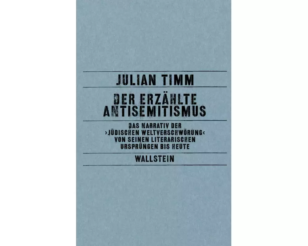 Der erzählte Antisemitismus
