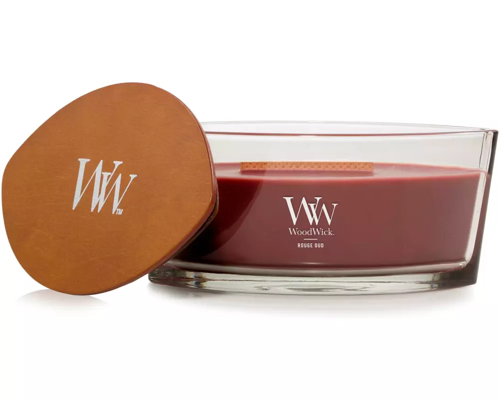 Woodwick Duftkerze Rouge Oud Ellipse