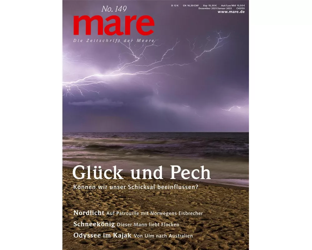 mare - Die Zeitschrift der Meere / No. 149 / Glck und Pech