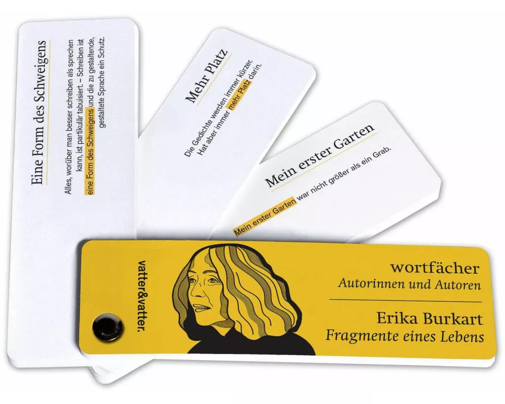 Wortfächer Erika Burkart