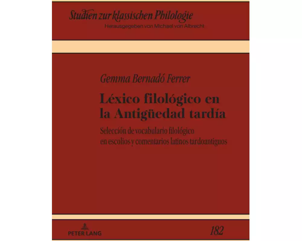 Léxico filológico en la Antigüedad tardía
