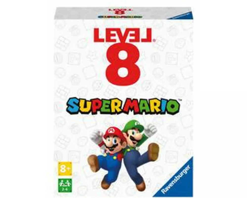 Super Mario™ Level 8 - Kartenspiel ab 8 Jahre