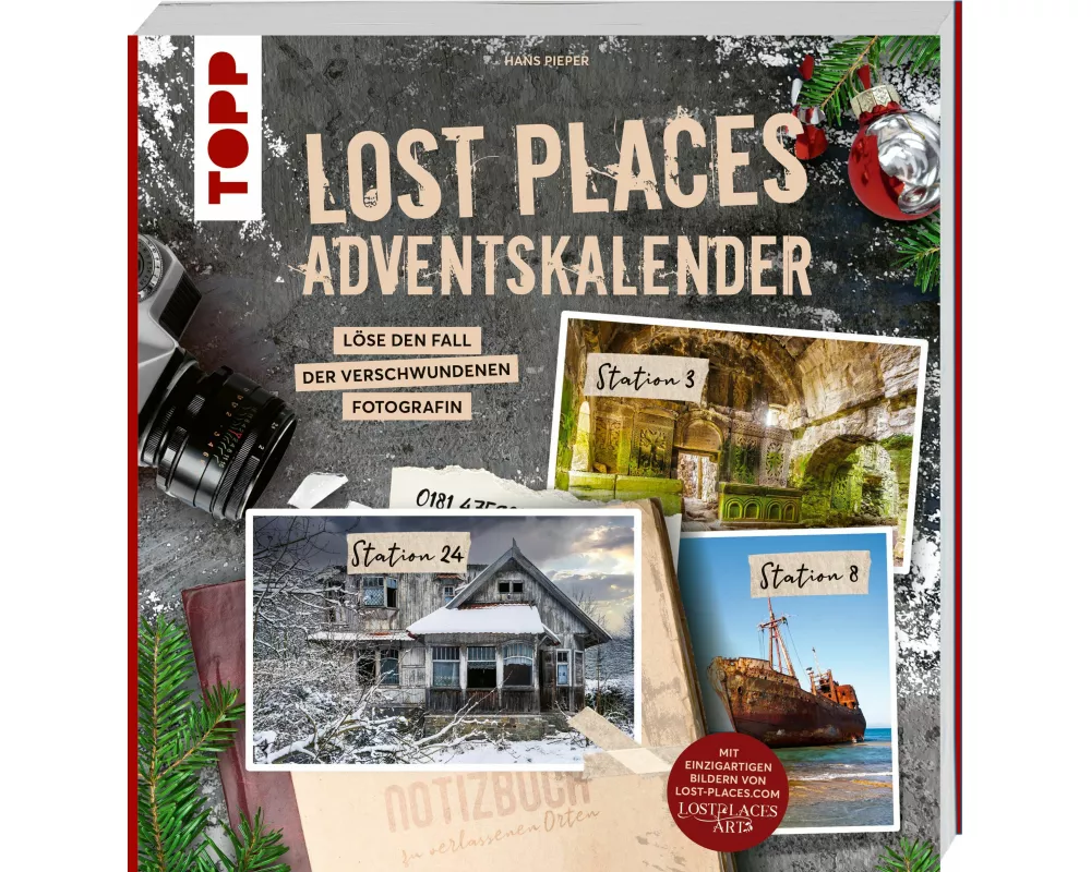 Lost Places Escape-Adventskalender – Löse den Fall der verschwundenen Fotografin