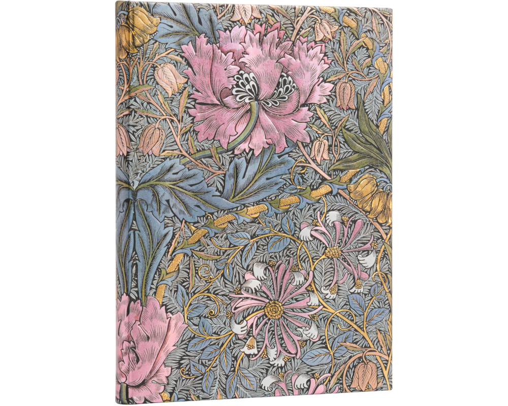 PAPERBLANKS Notizbuch Ultra PB9386-2 Morris Heckenkirsche,b. 176 S.