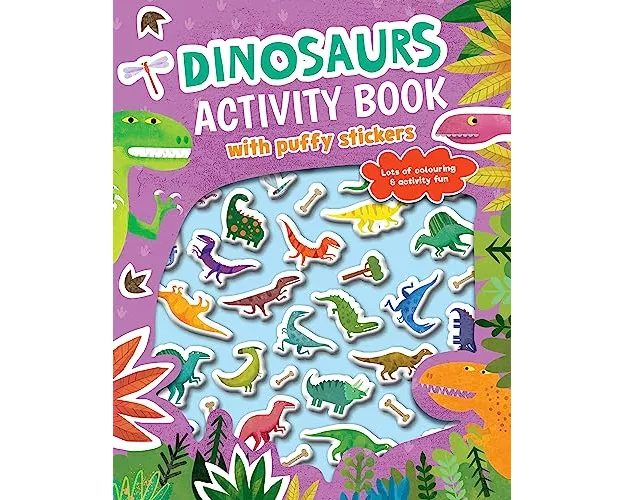 Puffy Sticker Book - Dinosaurs