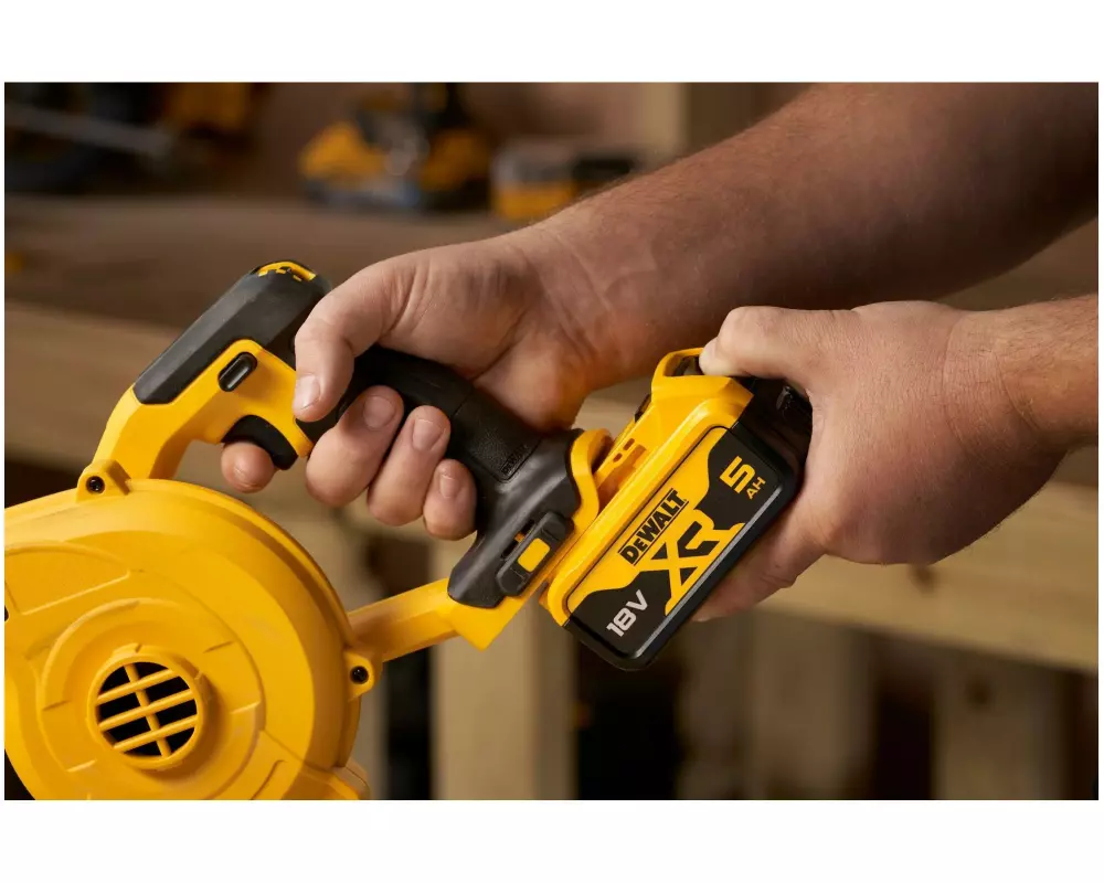 DEWALT Akku-Gebläse (bürstenlos), XPS Akku, 216 mm,
