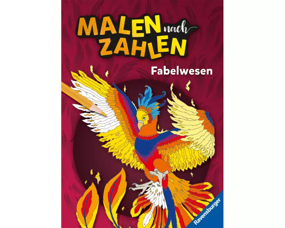 Malen nach Zahlen - Fabelwesen