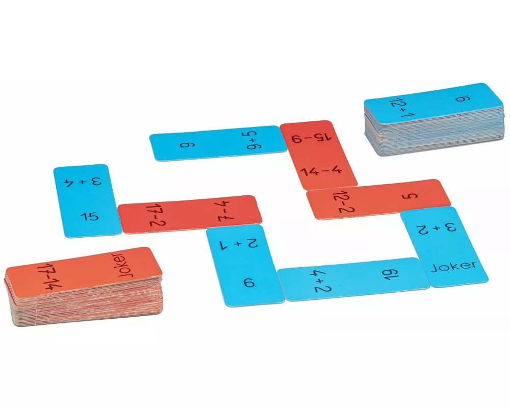 Domino Addition und Subtraktion im 20er Zahlenraum
