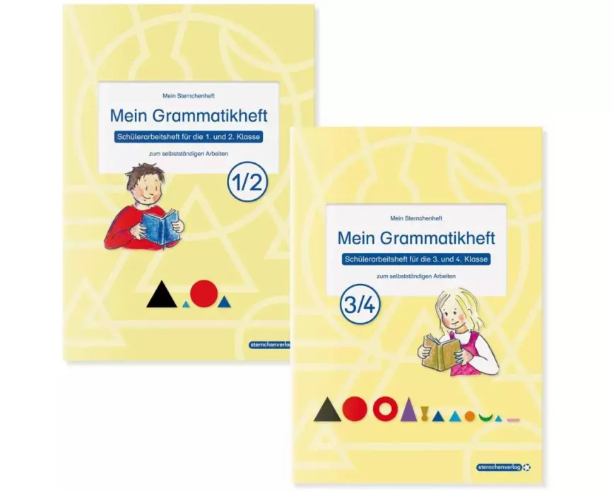 Mein Grammatikheft 1/2 & 3/4 für die 1. bis 4. Klasse im Set