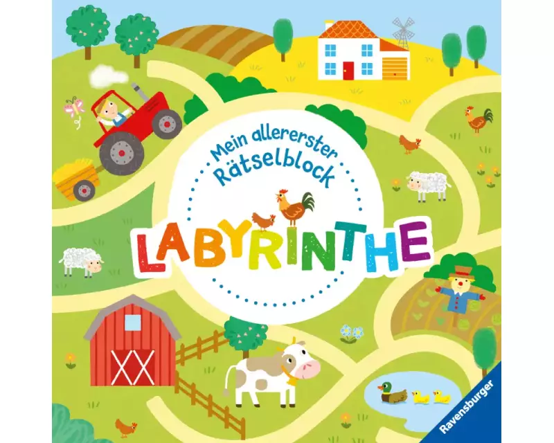 Mein allererster Rätselblock: Labyrinthe