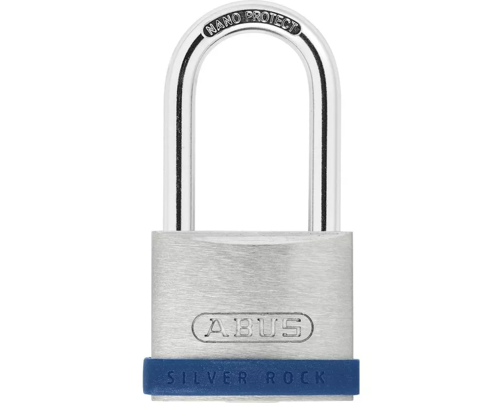 Abus Vorhängeschloss Silver Rock 5/40HB40 Silber Zink