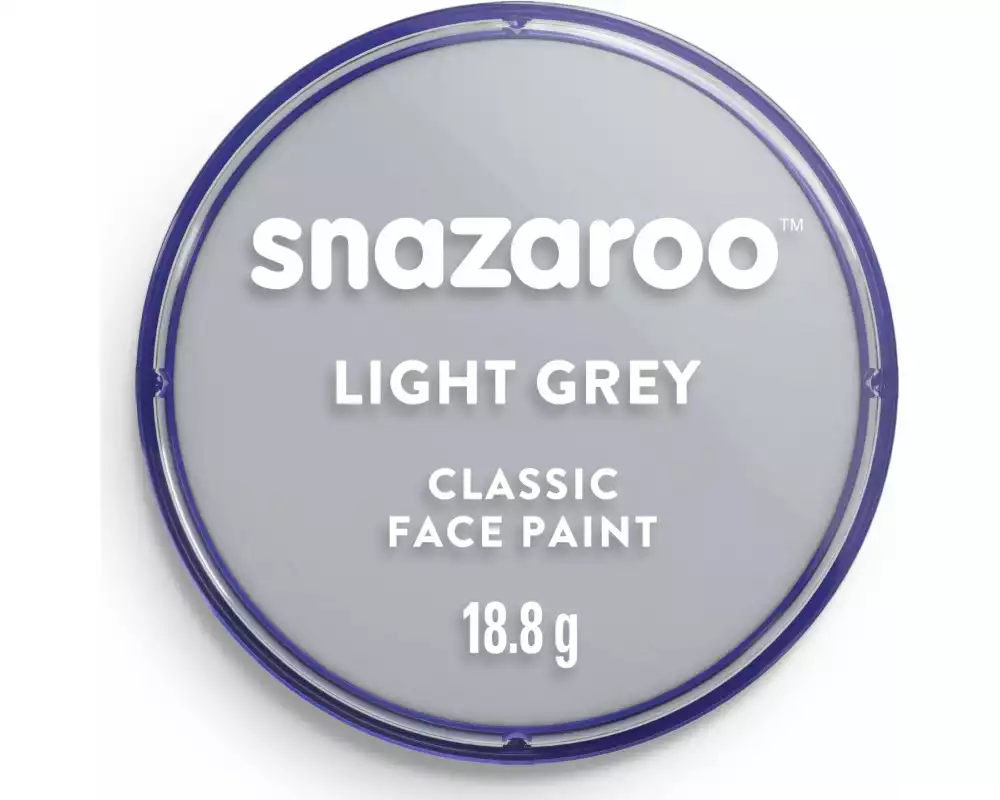 Snazaroo Schminkfarbe Blister 18 ml, Hellgrau