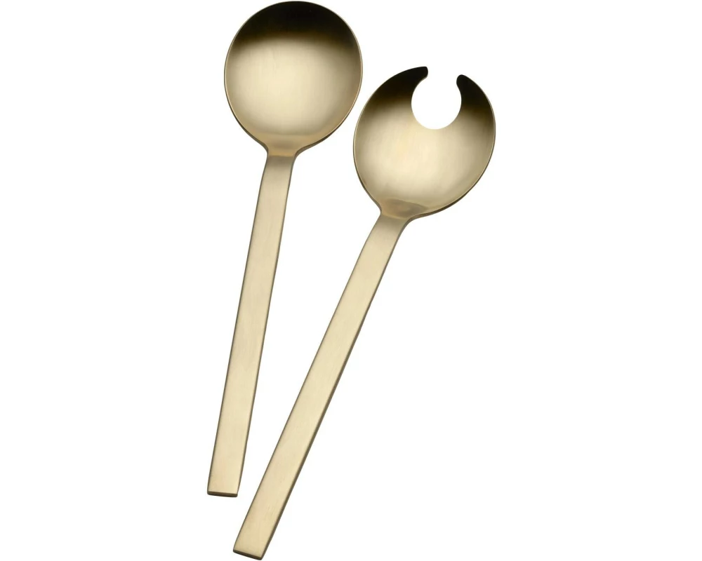 Studio Round Salatbesteck Storm Gold