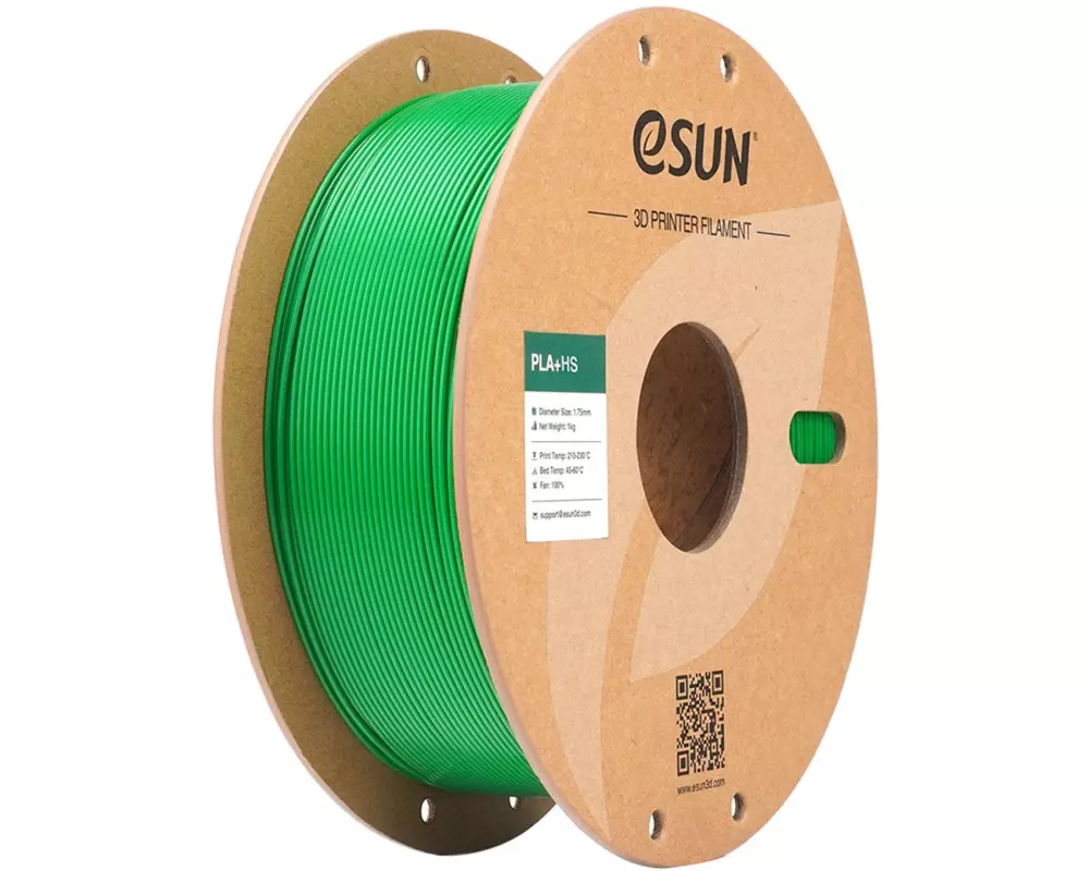 eSun Filament PLA+ HS Grasgrün 1.75 mm 1 kg