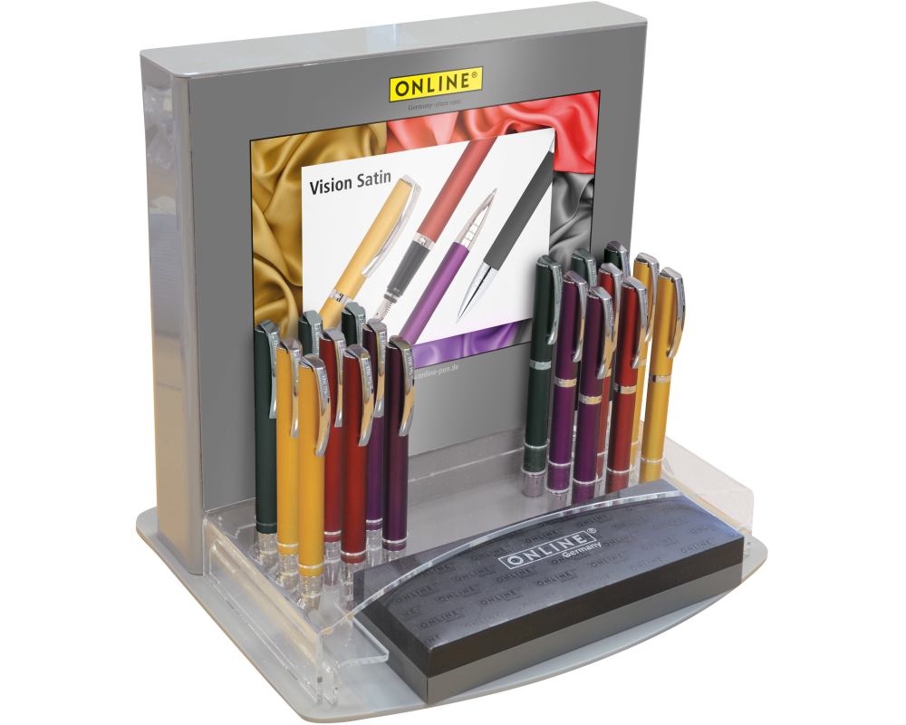 ONLINE Thekendisplay Vision Satin 32648/18 assortiert 18 Stück