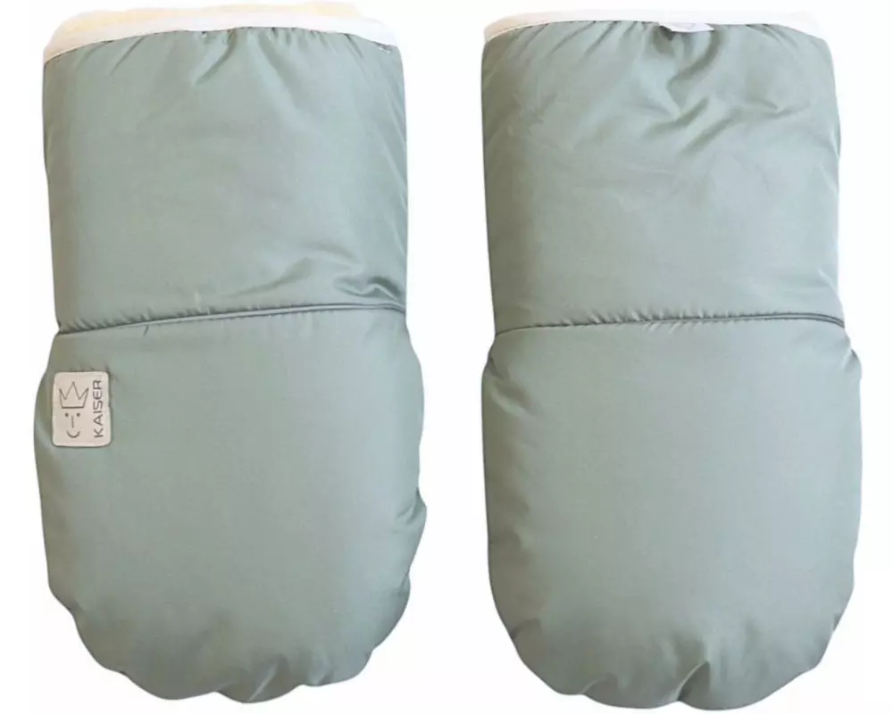 Kaiser Handschuh Handwärmer Reflect Kiwa Salbei Grün/Grau