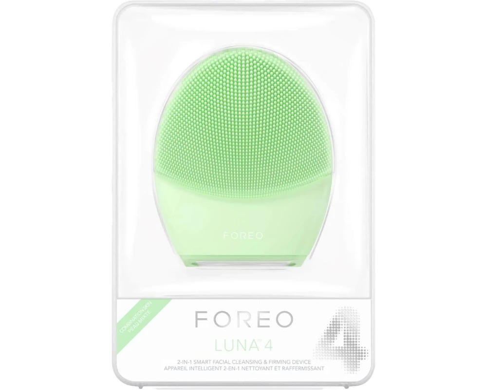 Foreo Luna 4 Gesichtsreinigungsbürste Silikon Mint