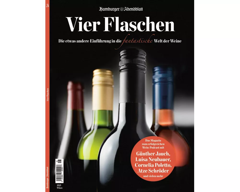 Vier Flaschen