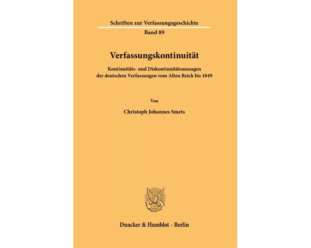 Verfassungskontinuität