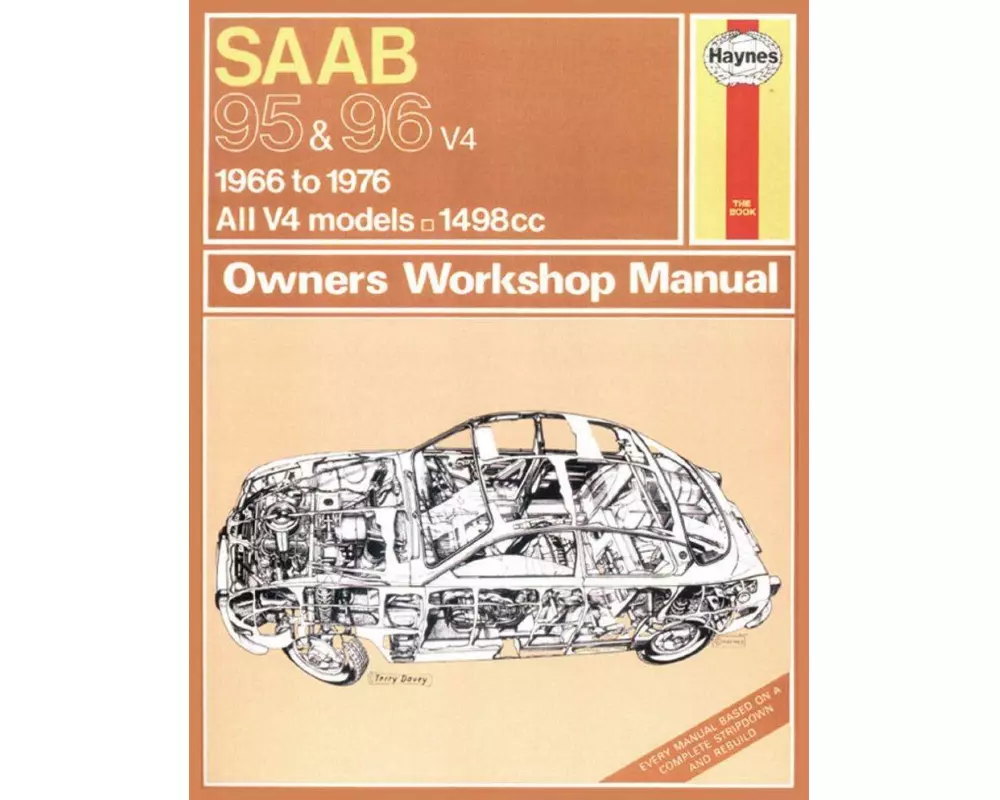 Saab 95 & 96 Petrol (66 - 76) Haynes Repair Manual