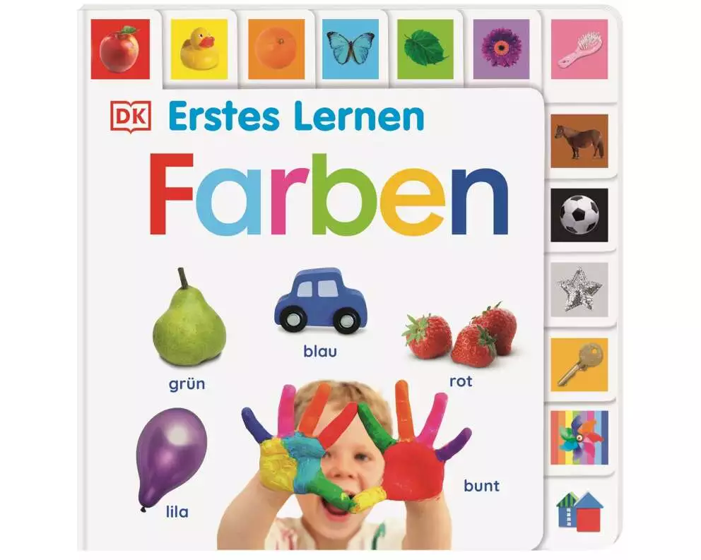 Erstes Lernen. Farben