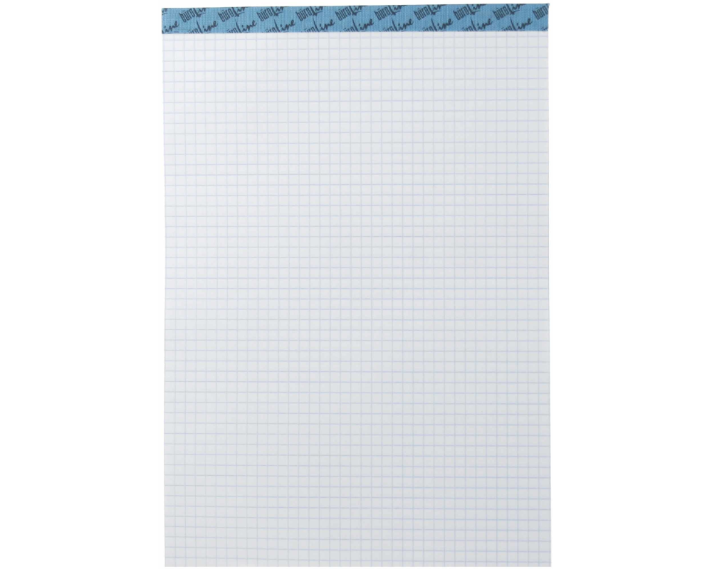 BÜROLINE Büroblock weiss A5 725268 kariert, 70g, 4mm 100 Blatt
