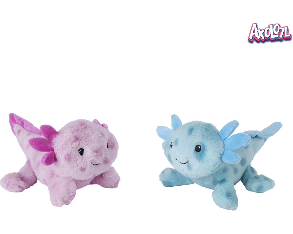 ROOST Plüsch Axolotl 25cm 660591 2 assortiert