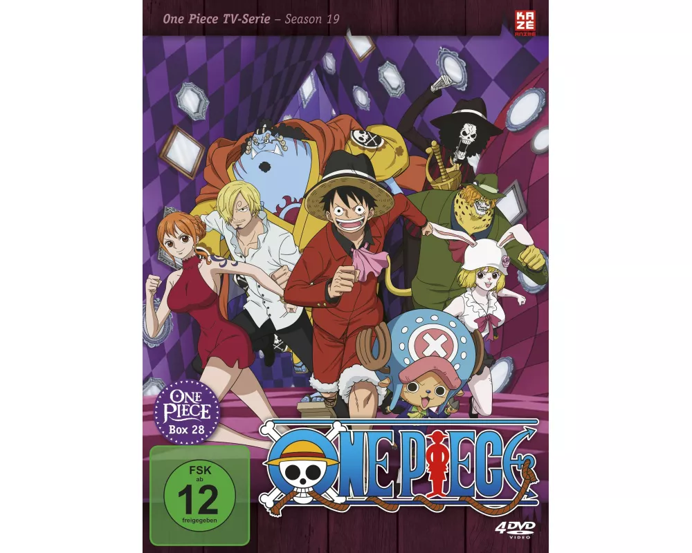 One Piece - TV-Serie - Box 28 (Episoden 829-853) [4 DVDs]