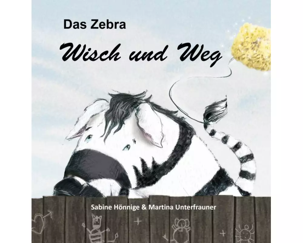 Das Zebra Wisch und Weg