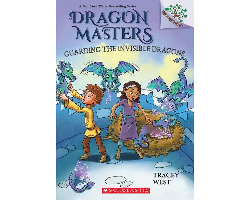 Guarding the Invisible Dragons: A Branches Book (Dragon Masters #22)
