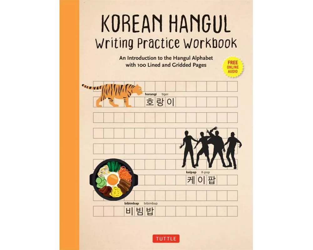 Korean Hangul Writing Practice Workbook