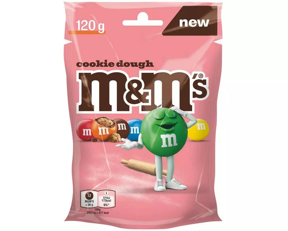 M&M's Snack Cookie Dough 120 g