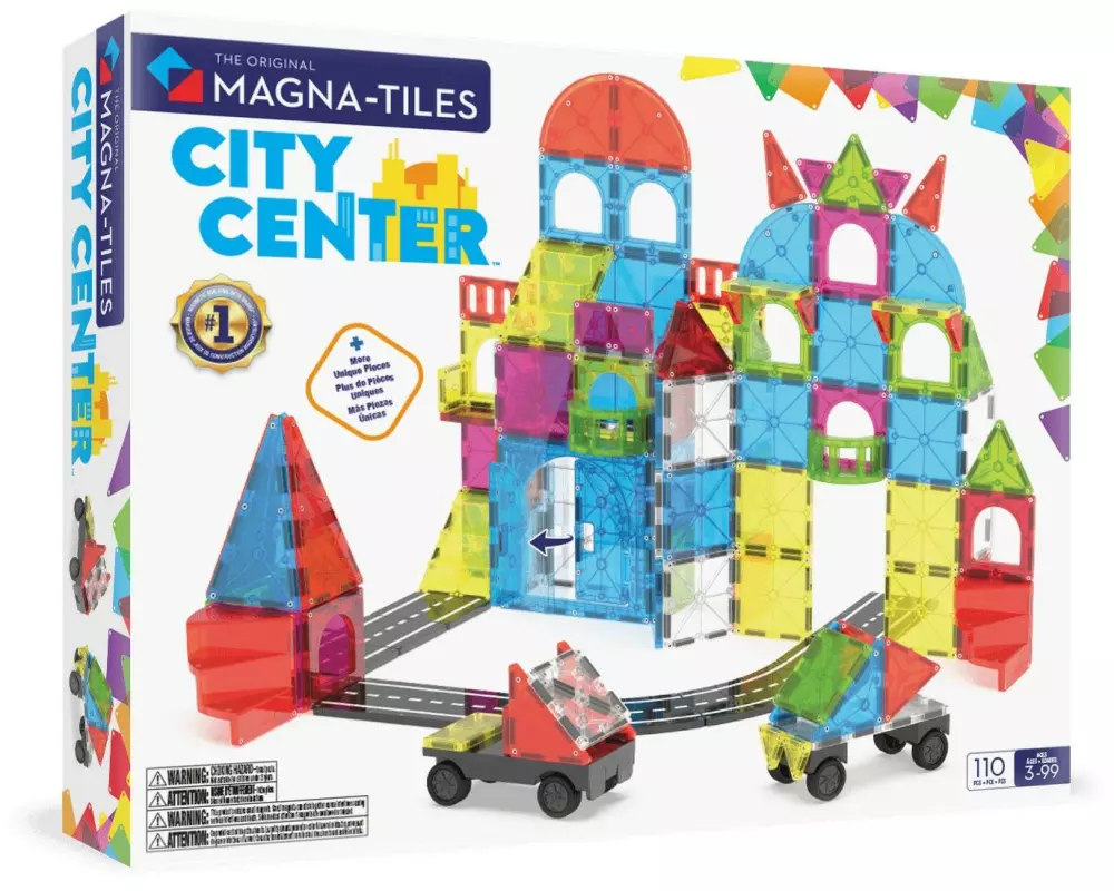 Magna-Tiles City Center 110 Teile