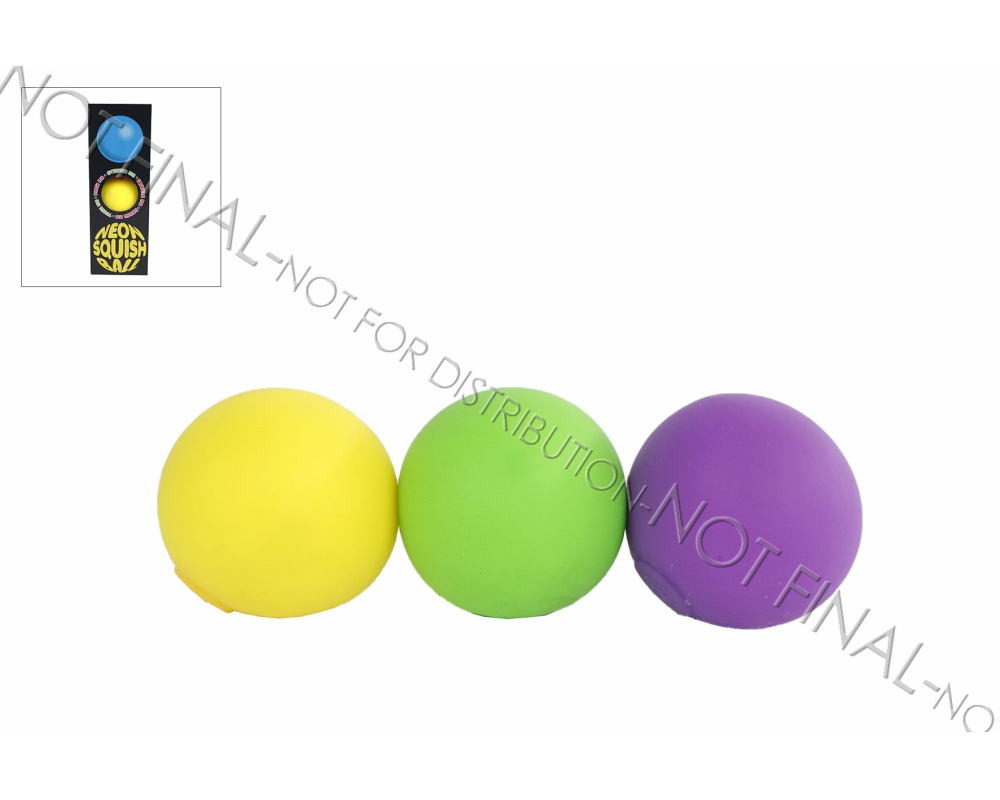 ROOST Quetschbälle 5cm 621208 neon 3 Stk.