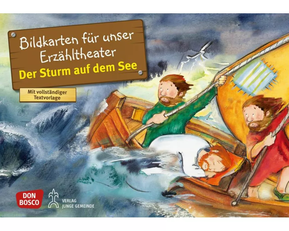 Der Sturm auf dem See. Kamishibai Bildkartenset