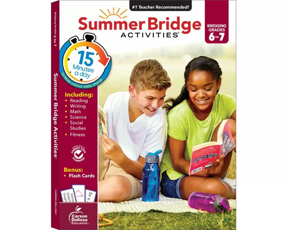Summer Bridge Activities Grades 6 to 7