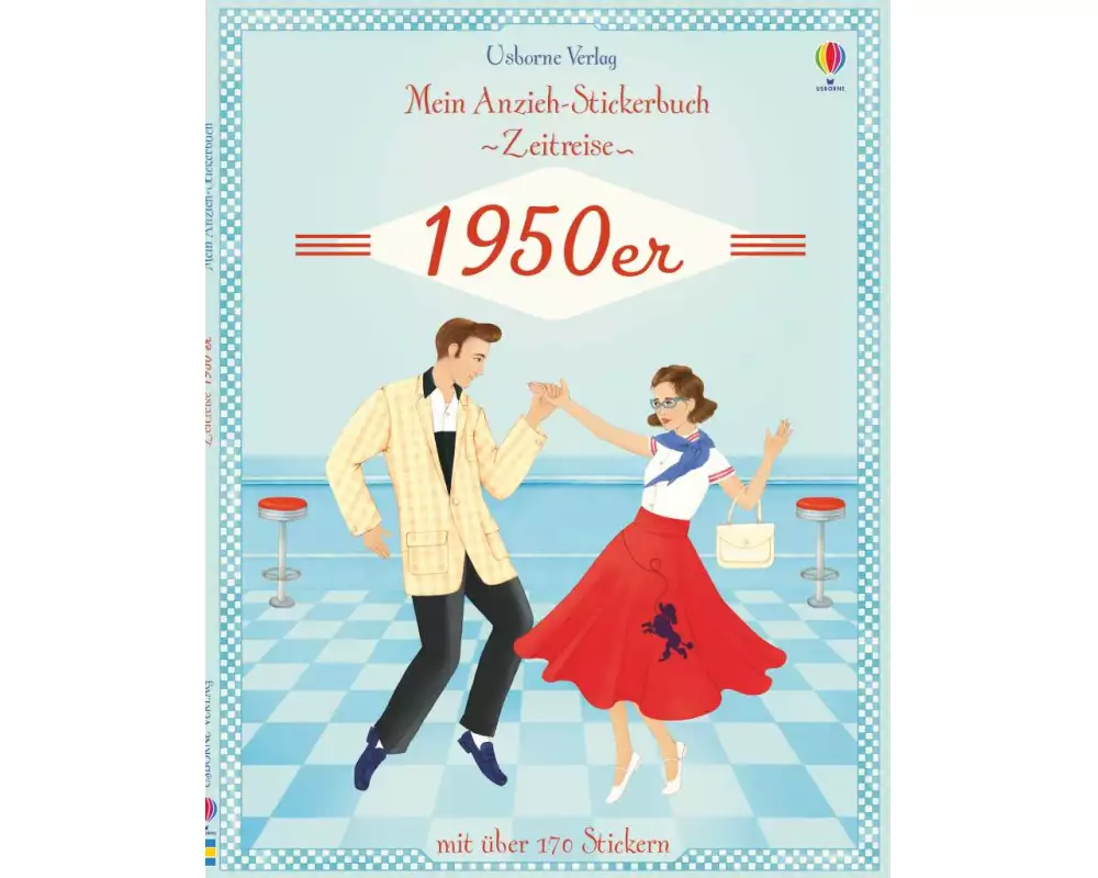 Mein Anzieh-Stickerbuch Zeitreise: 1950er