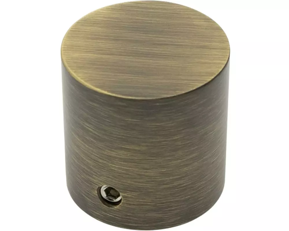 Meister Seilendkappe 30 mm bronziert