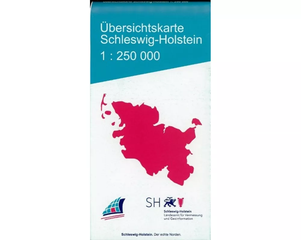 Übersichtskarte Schleswig-Holstein 1:250 000